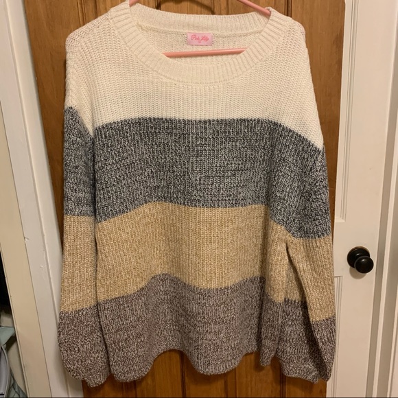 Colorblock sweater - Picture 3 of 5